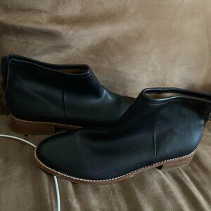 Women leather ankle boots